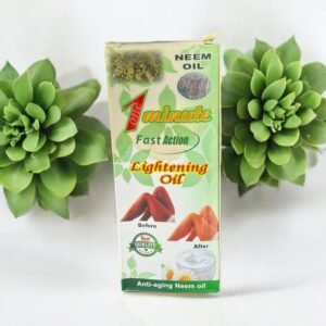 1 Minute Lightening Treatment Oil with Neem Oil Fast Action Oil.
