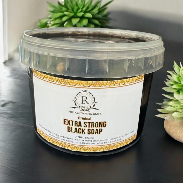 Extra Strong Whitening Black Soap 2kg