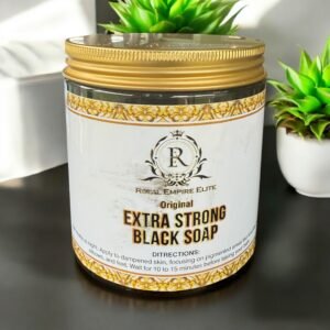 Extra Strong Whitening Black Soap 500g
