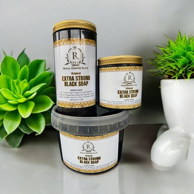 Extra Strong Whitening Black Soap 2kg