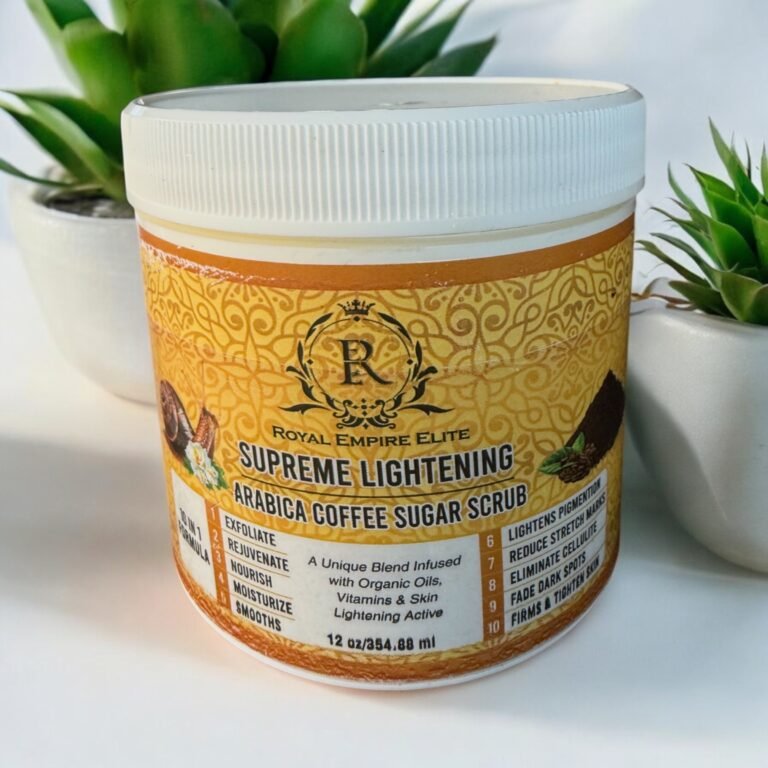 Supreme Lightening Arabica Coffee Sugar Scrub
