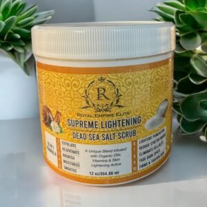 Supreme Lightening Dead Sea Salt Scrub